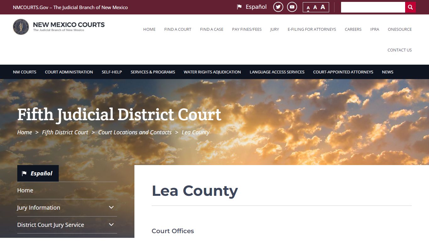 Lea County | Fifth District Court - nmcourts.gov